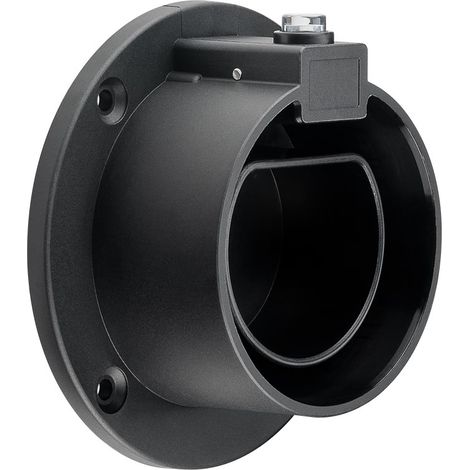 Wandhalter Goobay Typ 2 robuster Kunststoff schwarz 98x98 mm (1/5)
