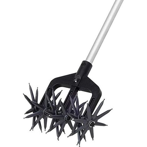 Rotary Manual Soil Aerator - Garden Tool for Loosening and Aerating Soil Before Sowing - Mechanical Weed Remover (1/3)