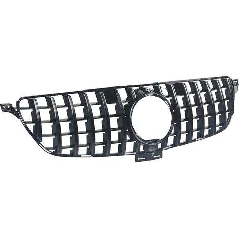Griglia anteriore del radiatore, stile GT-R, facile installazione, nero lucido (1/2)