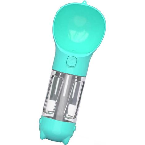 Tragbarer 300-ml-Napf aus blauem ABS-PC für Hunde (1/5)