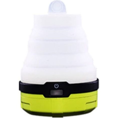 Lanterne LED - Rechargeable - Pliable - En Silicone Et ABS - Pour Camping Tente Plein Air - 1 Pièce (1/5)