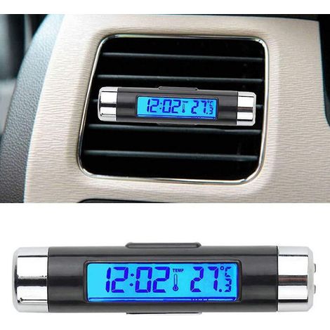 air Outlet - Clip De Fixation Pour Sortie D'air - Type Automobile - Horloge Lectronique Pour Voiture - Thermomtre (1/5)