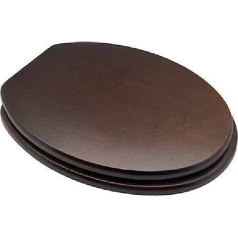 SEDILE WC PER GLOBO VASO LEI FORMA 1- Noce Scuro- CW- pezzi 1