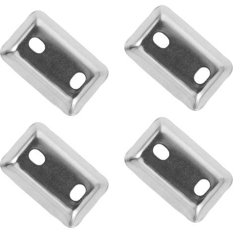 Rondelles de fixation Operitacx en acier inoxydable, lot 43 x 27 mm, pour suspension de porte-serviettes et porte-rouleau de papier toilette (1/5)