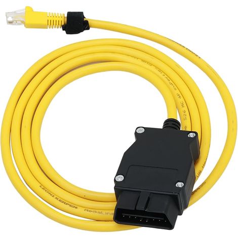 Enet Câble OBD2 pour série F Série 1 F20 Série 3 F30 F31 F80 Série 5 F07 F10 F11 F18 Série 6 F12 F13 Série 7 F01 F02 F03 F04 X3 F25 Codage Rallonge réseau (1/5)
