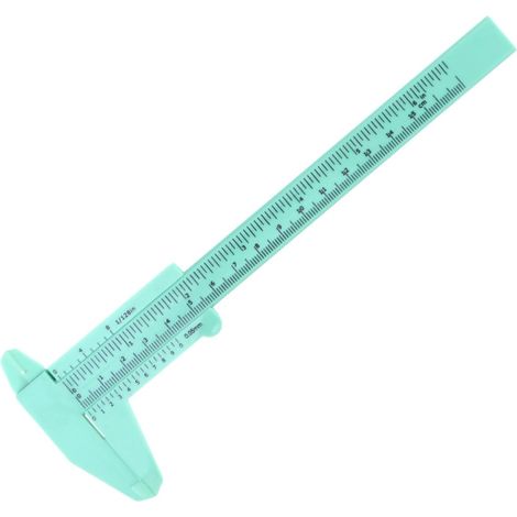 Mini pied à coulisse en plastique robuste pour mesures internes (1/5)