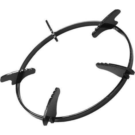 Support rond casseroles gaz – griffes antidérapantes, compatible petits woks (1/4)