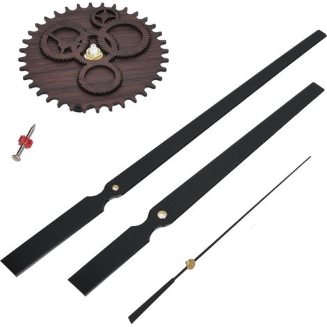 Horloge Murale Adhésive 3D Silencieuse, Design Sans Cadre Étanche, Effet Décoratif Flottant, Mouvement Silencieux