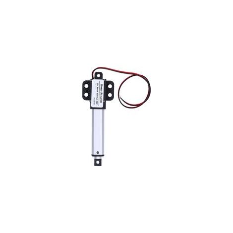 Actionneur linéaire 50mm 12v DC, interrupteur de fin de course interne à faible bruit, Mini moteur électrique pour l'industrie automobile, 30 mm/s-20N (1/5)
