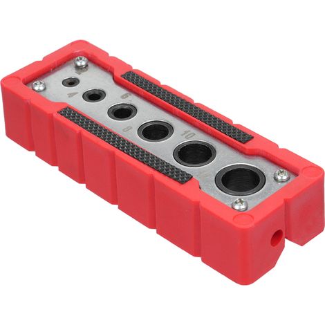Localisateur de perçage de trous de poche, Guide de perçage pour le travail du bois, outils de positionnement de poinçon, Kit de chevilles, accessoire d'outil électrique (1/5)