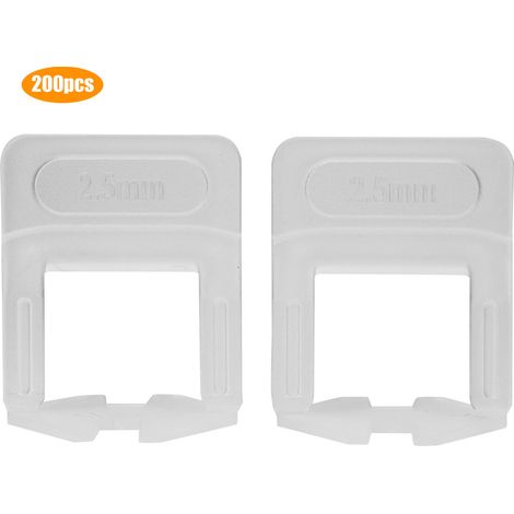 2,5 mm 200-teiliges Fliesenverlege-Set mit Nivellierclips für den Haushalt (1/5)