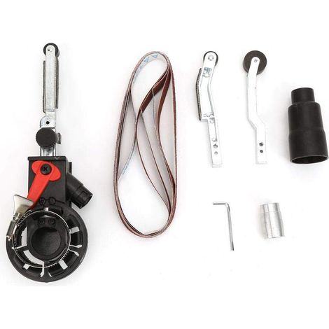 Angle Grinder Belt Sander - Electric Angle Grinder Mini Belt Sander Sanding Head Adapter(M10) (1/5)