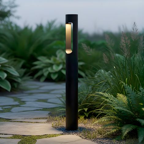 Baliza LED Exterior  "Fredericksburg" 90Cm 10W 220VAC 3000ºK Negro