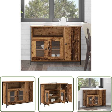 Altholz - Sideboard Altholz 100 x 35 x 75 cm (1/5)