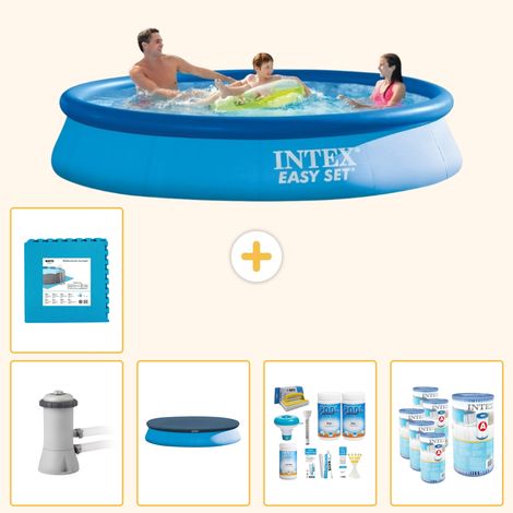 Intex Piscine Easy Set Ronde - 366x76 cm - 6-pièces SCB16 (1/5)