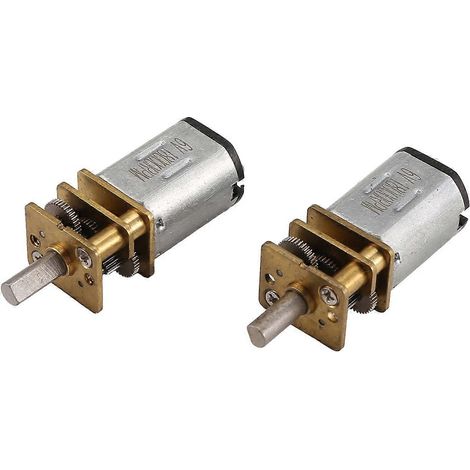 Moteur à engrenages micro-rapide DC6V 30RPM N20 avec réducteur à roue dentée en métal (1/5)