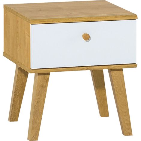 Comodino bianco 45cm (1/3)