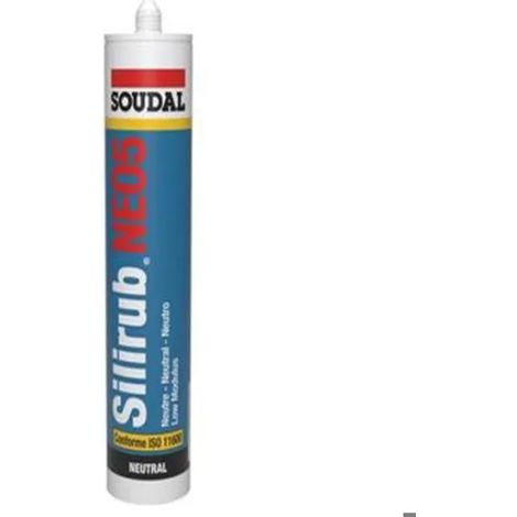 Soudal SILIRUB NEO5 Mastic Silikon Eichenfarbe