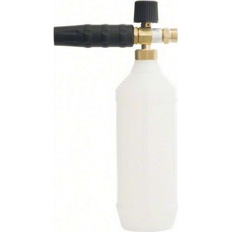 Bosch – Buse avec réservoir à mousse 1 l – Débit réglable et angle ajustable – Pour nettoyage en profondeur des surfaces - F016800382 (1/4)