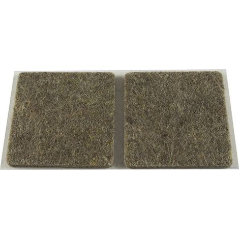 Feltrini Marroni mm.40X40 Pz.2