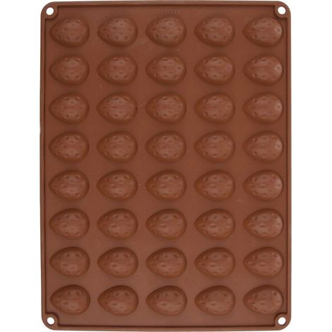 Molde de silicona para hornear galletas, bizcochos, nueces y cacahuetes. (1/3)