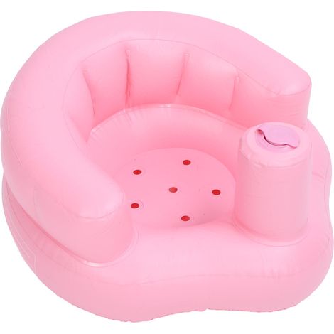 Aufblasbarer Babysitz mit integrierter Pumpe – Faltbarer, aufblasbarer PVC-Babystuhl (1/5)