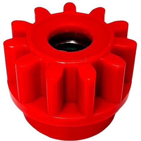 Lot de 10 Engrenages de Rechange pour Balai Serpillère Rotatif à Pédale, Compatibles avec Seau Essoreur Type O-Cedar (Modèle Rouge)-lsw (1/2)
