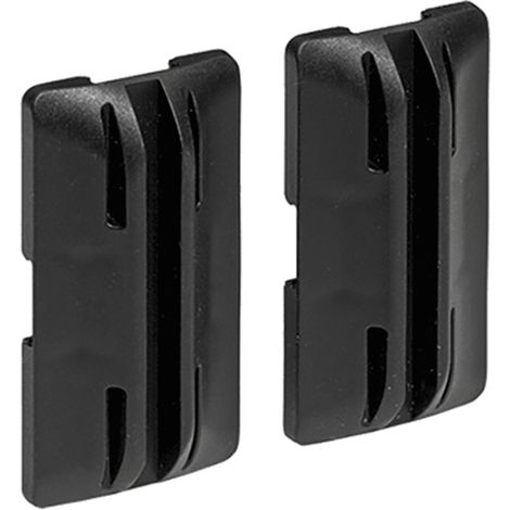 Hettich Trennw.-OrgaClip, stufenl.i.Prof.verschieb., OrgaStripe Profil 9203467, KF schw. (1/4)