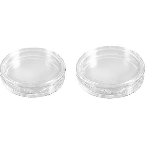 20 boîtes en S rondes et transparentes, 10 de 26 mm et 10 de 3 m. (1/5)