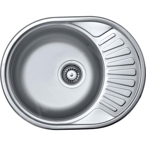 Alveus Ciklo - Évier 570x440mm, inox 1123826 (1/2)