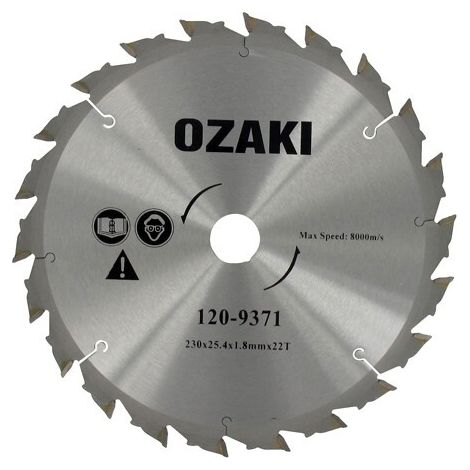 Lama 22 dente 230mm OZAKI decespugliatore
