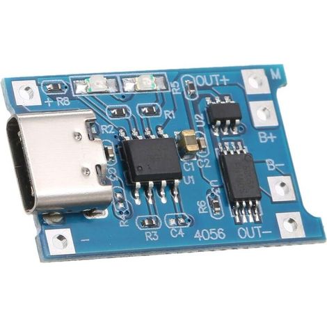 2 modules de charge pour batterie au lithium Type-C 5V 1A avec carte de charge (1/5)
