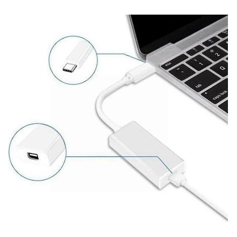 Thunderbolt 3 to Thunderbolt 2 Adapter, USB Type-C Cable for MacBook Air Pro
