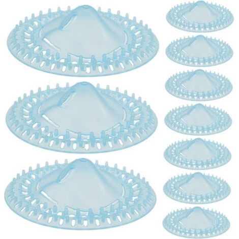 BUNTHAUS 50 pièces Couvercles de Drain de Sol Jetables de Filtres Bouchage pour et Attrape Cheveux pour Salle de Bain et Cuisine Design Minimaliste et Élégant (1/5)