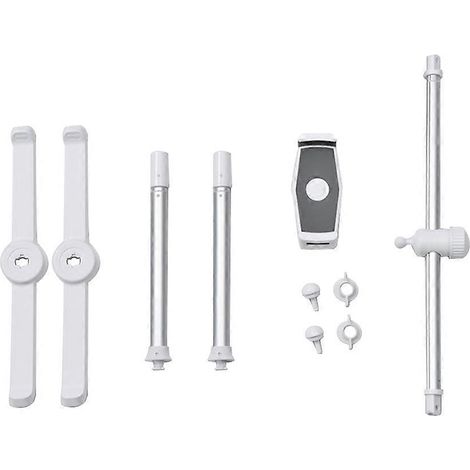 Support réglable pour tablette et téléphone - Support multifonctionnel à hauteur réglable pour lit et canapé (1/5)