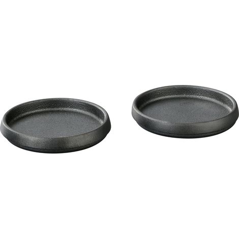Supporti per macinacaffè, 2 pezzi, in ghisa, diametro 9 cm, per macinacaffè fino a 7,5 cm di diametro / Zassenhaus (1/4)