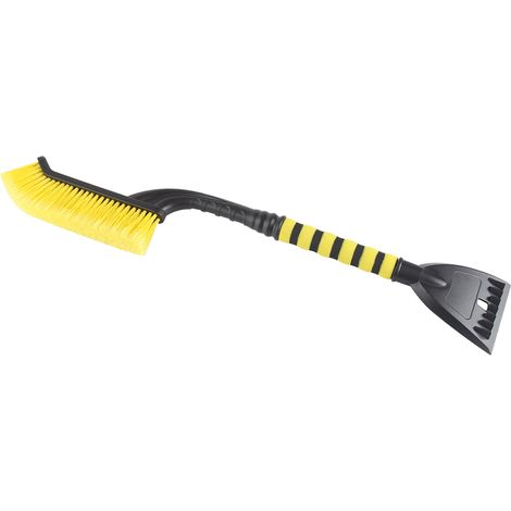 Brosse à neige pour voiture, grattoir à glace, polyvalent, nettoyage efficace, poignée confortable, retrait pour pare-brise de camion SUV. (1/4)