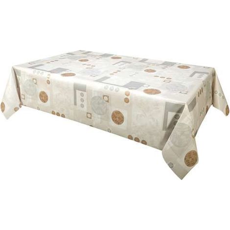 Nappe en toile cirée rectangulaire grand format ALMA (1/4)