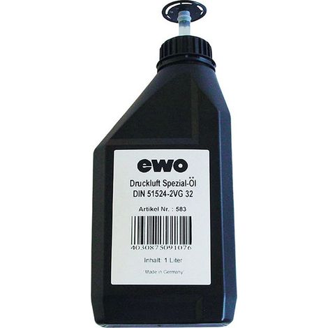 Olio speciale per aria compressa Flacone da 1l EWO