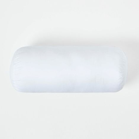 HOMESCAPES Super Microfibre Bolster Cushion - Luxury Cushion Filler and Inserts 30 x 18 cm (12 x 7") (1/5)