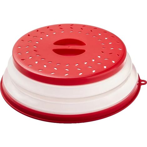 Coperchio per microonde, resistente al calore, antispruzzo, 1 pezzo, 31 cm (1/2)