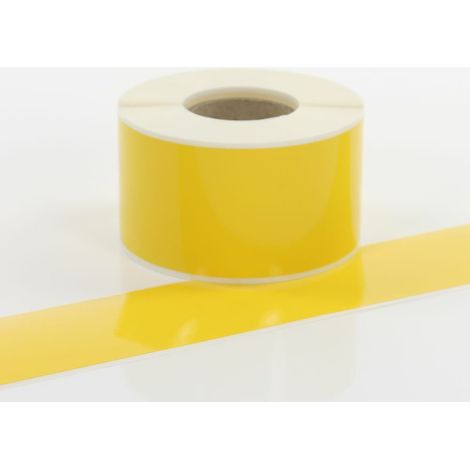 Nastro in vinile adesivo colorato 50mm - Colore: Giallo - Misura: 50mm x 10 Metri (1/2)