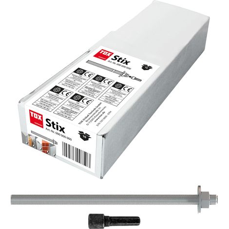 TOX Gewindestange Stix-VZ M10x130 mm, verzinkt, 070101131 (1/4)