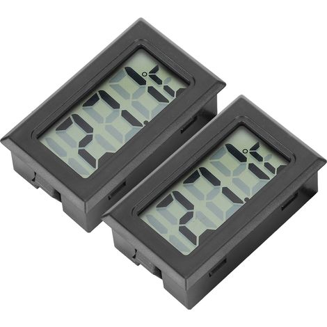 Lot de 2 thermomètres numériques pour aquarium avec sonde (1/5)