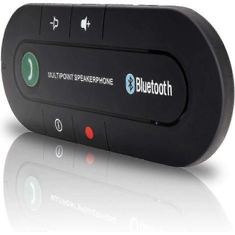 Ce kit mains libres Bluetooth pour pare-soleil est compatible avec les téléphones portables et peut être utilisé pour la navigation GPS, la lecture de musique et les appels. (1/5)