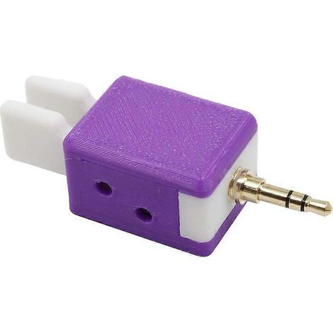 CW-Doppelpaddel-Morseschlüssel, automatischer Doppelschlüssel, robuster Mini-Multifunktionsschlüssel, lila (1/5)