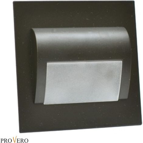 Applique d’escalier LED 1,2W noire Decorus ID-1153 (1/4)