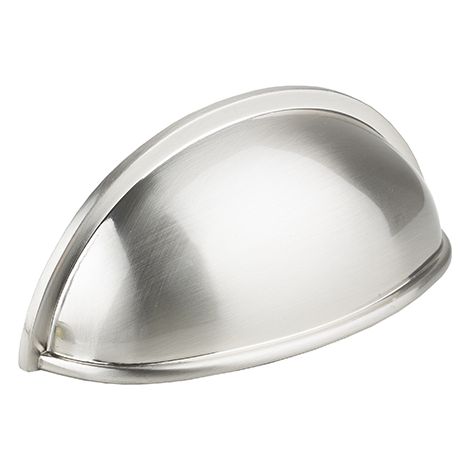 Loka Möbelgriff aus gebürstetem Nickel SANS MARQUE