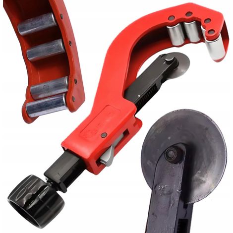 Tagliatubi per tubi in PVC, PP, PE e PEX da 3 a 64 mm, lama in acciaio temprato. (1/5)