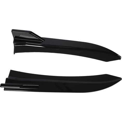 Heckstoßstangensplitter, Seitenspoiler in Hochglanzschwarz für BMW 3er F30 F31 M Sport 2011 bis 2019 (1/5)